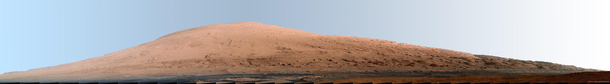 Bizarre Mars Mountain Possibly Built by Wind, Not Water
